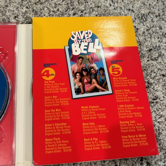 DVD Saved by the Bell seasons 1 & 2 5 disc collection - Picture 6 of 7